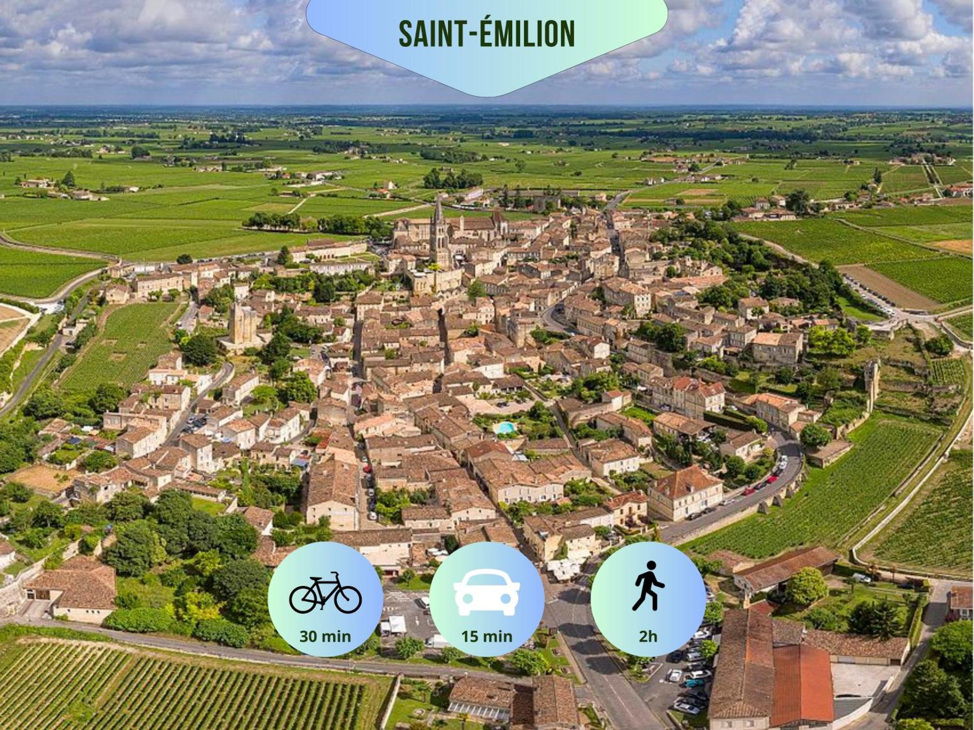 De L'Art A La Maniere - Chambre D'Hotes De Charme - 2 Suites Haut De Gamme - Ideal Couple & Famille - Piscine - Terrasse - Calme - 15Min Saint-Emilion - Experience Restauration D'Oeuvre D'Art Branne  Eksteriør bilde